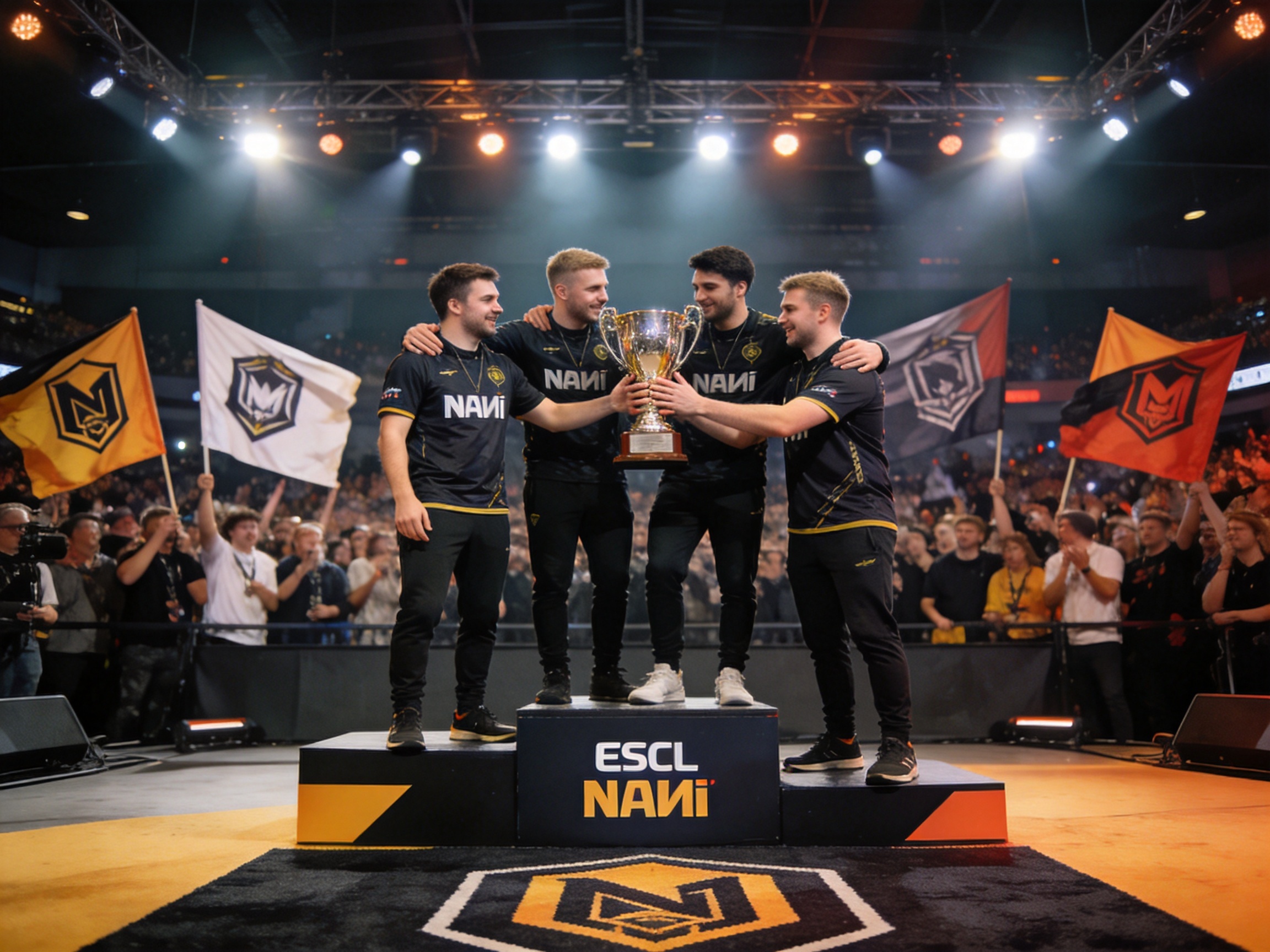 CS:GO ESL赛事画面